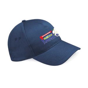 Baseball Cap in navy blue with embroidered logo